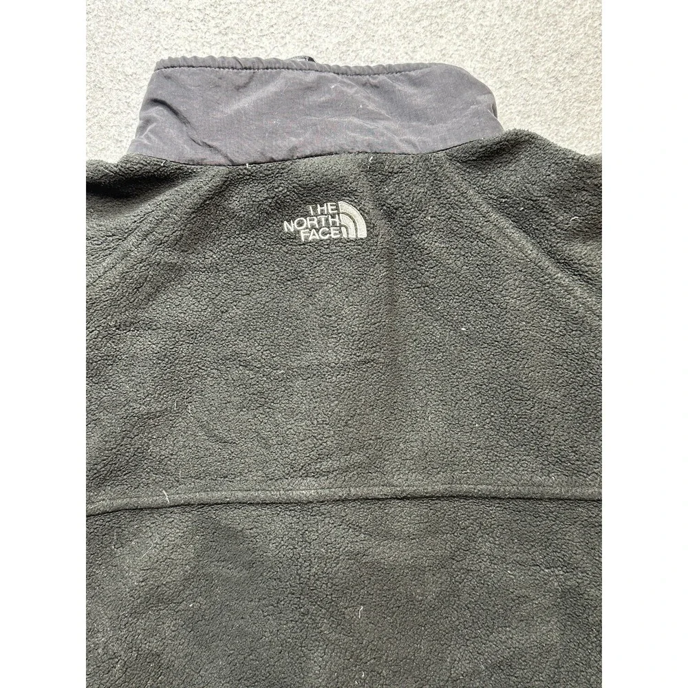 Vintage The North Face Jacket‎ Youth XL Black Fleece Full Zip Approach Hiking